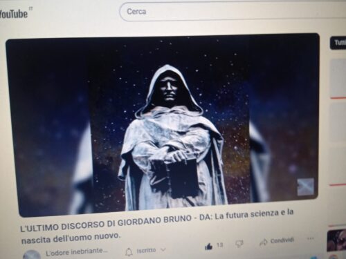 L’ultimo discorso di Giordano Bruno-audiolibro di Eleonora Serra